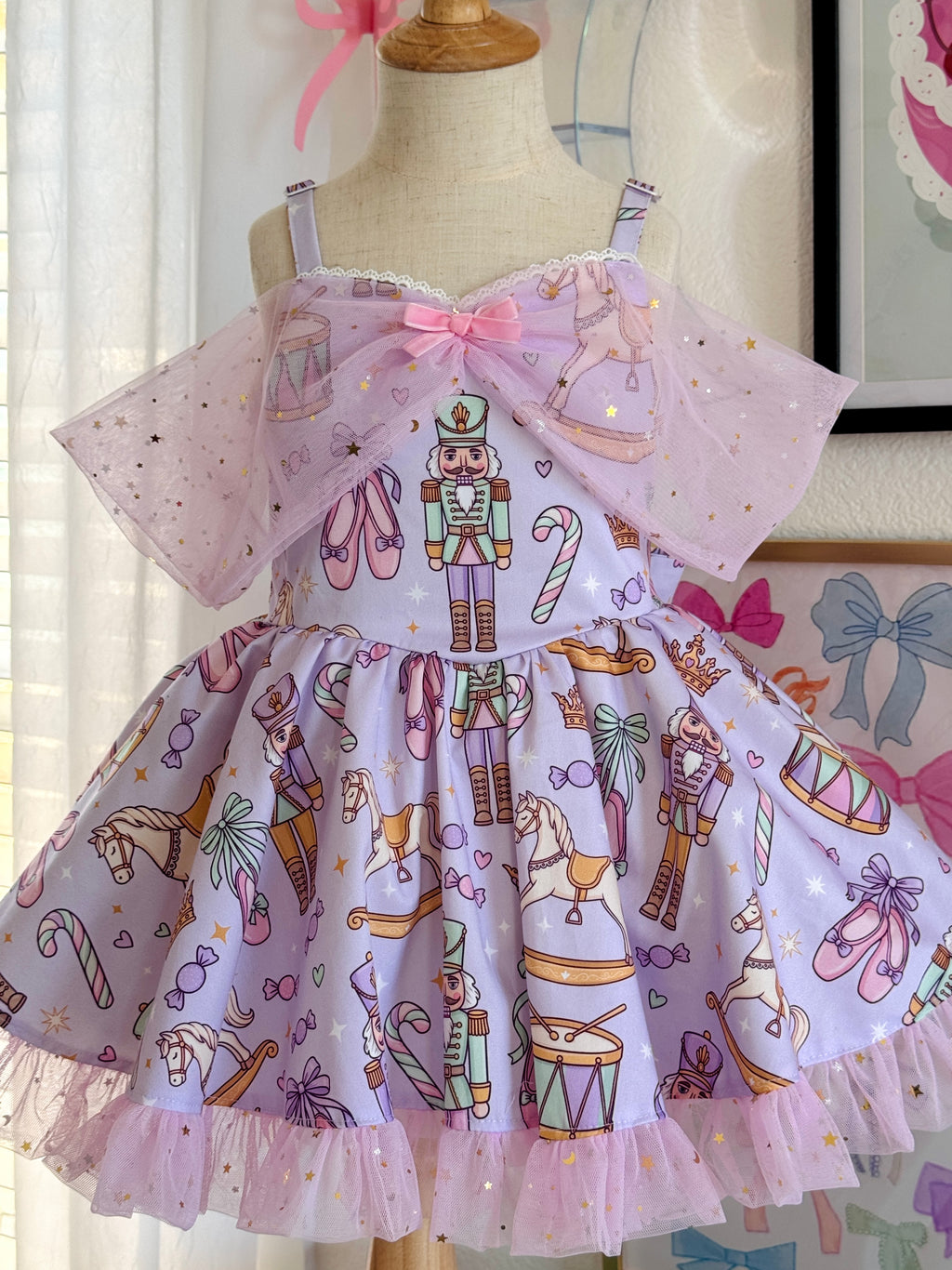 Pastel nutcracker dress