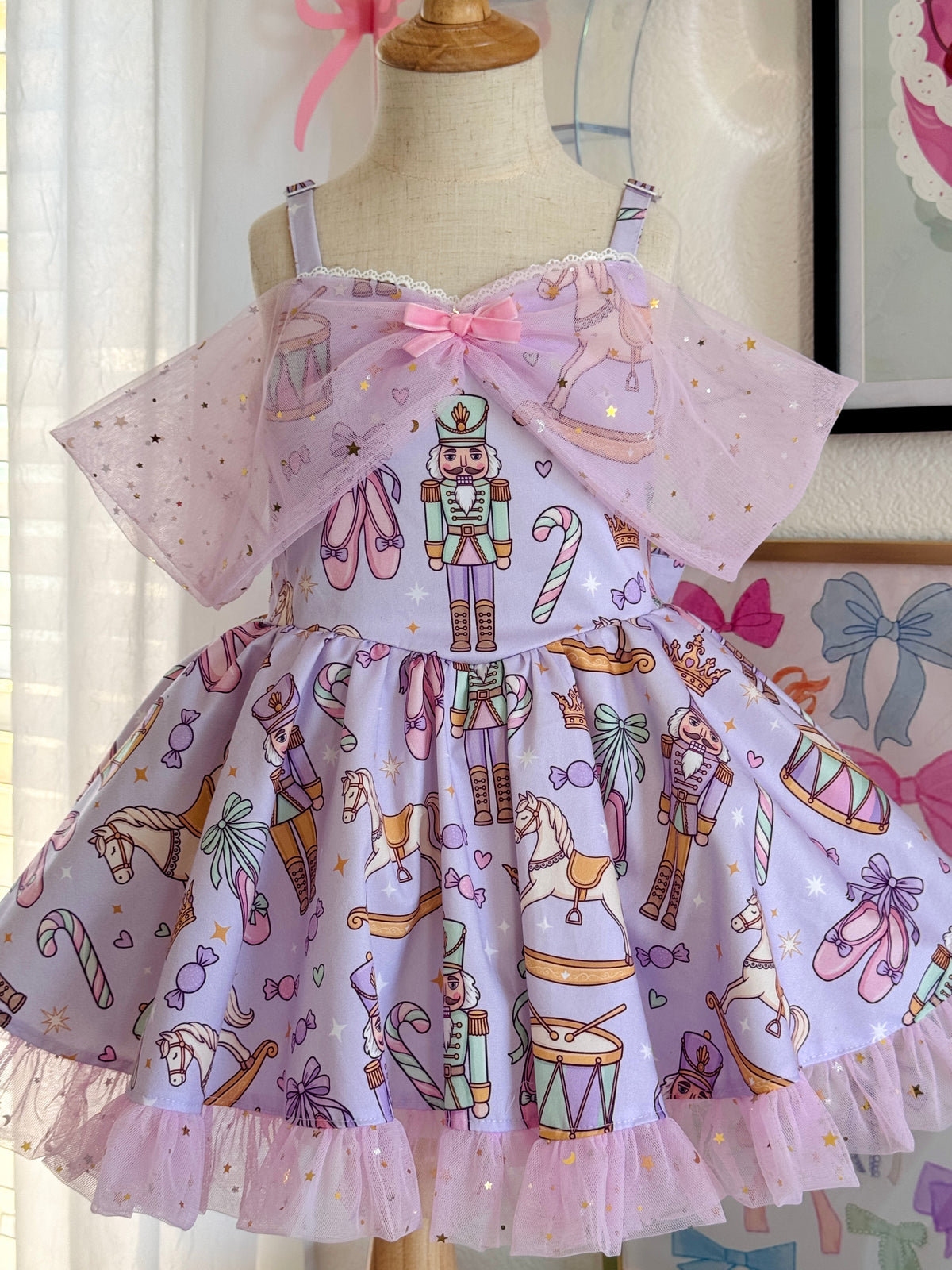 Pastel nutcracker dress