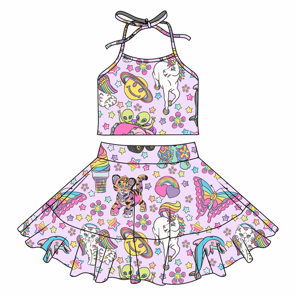 90’s two piece set (Girls)