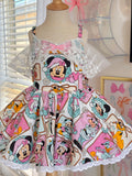 Pastel characters dress