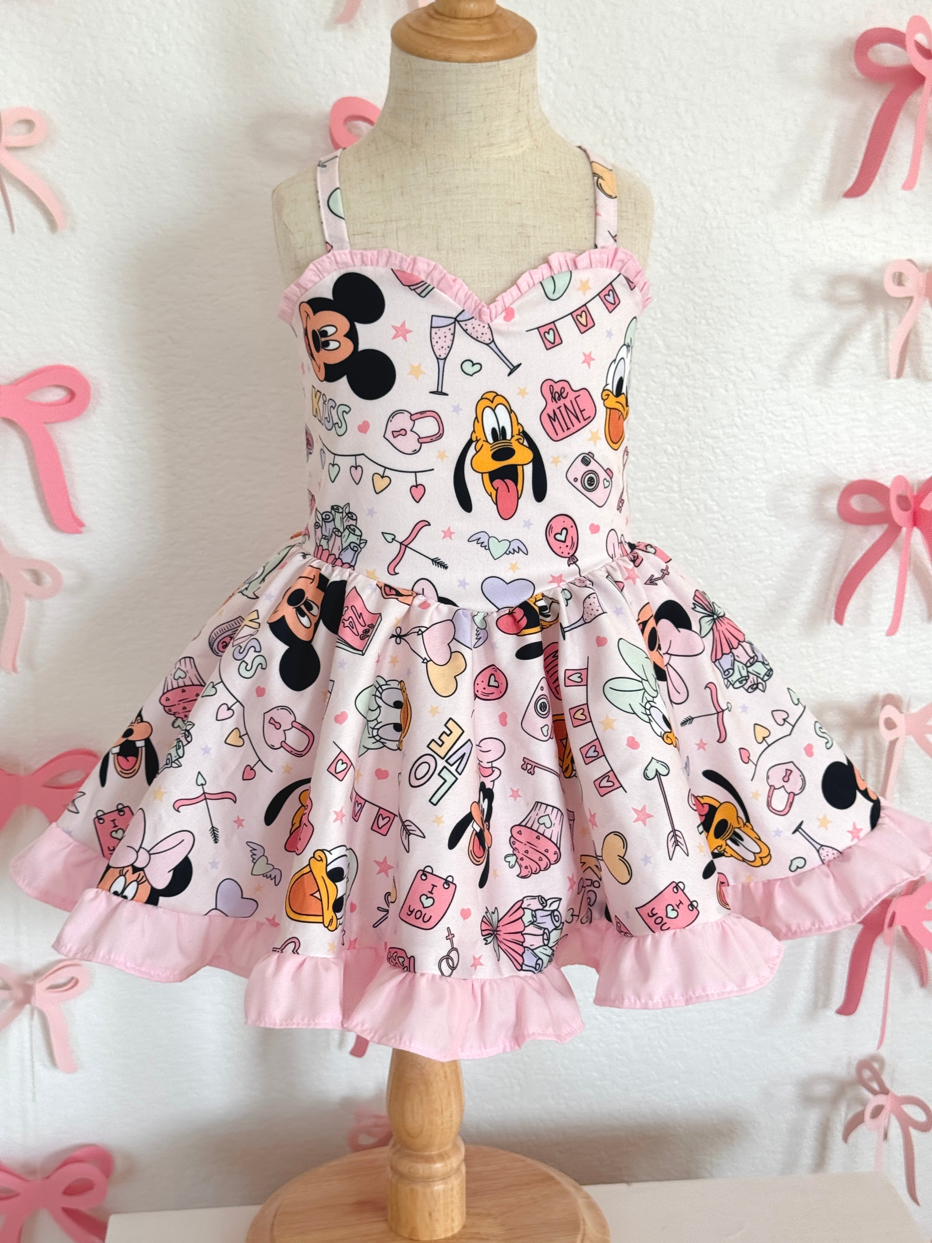 Love characters dress