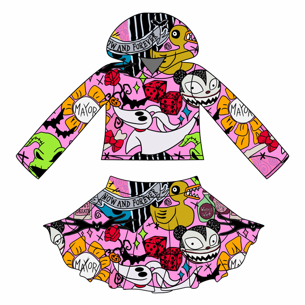 NBC hoodie set