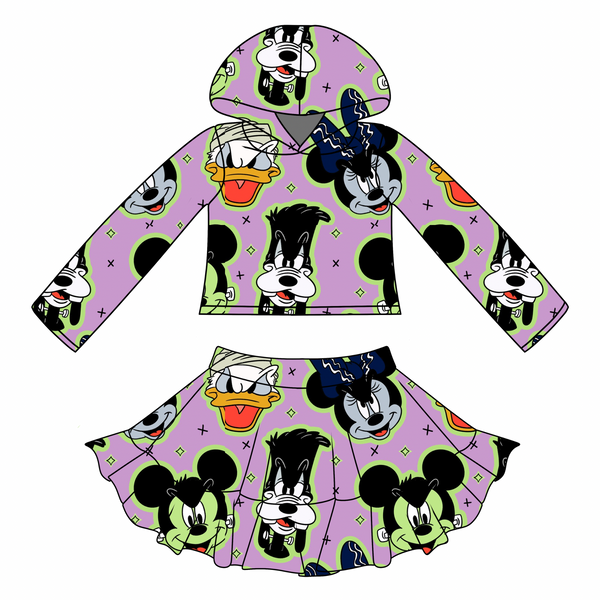 Frankenstein hoodie set
