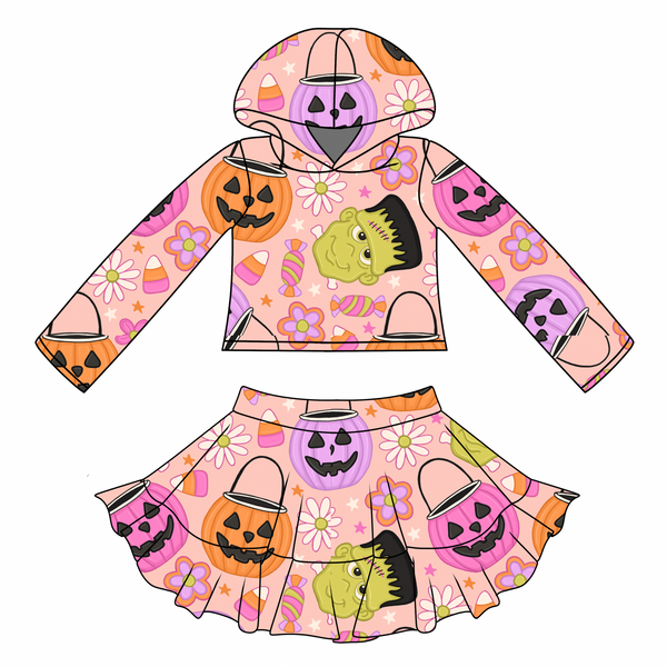 Girly hoodie set