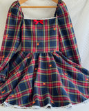 Flannel Rudolph dress